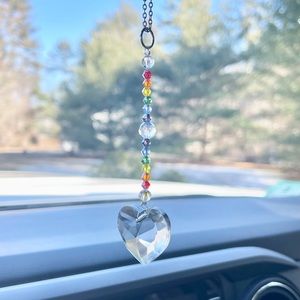 Crystal Heart Sun-catcher